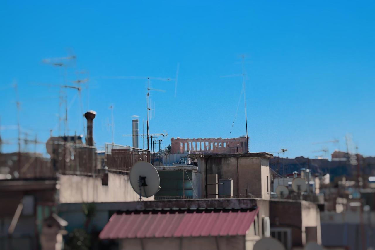 Penthouse With Acropolis View Appartement Athene Buitenkant foto